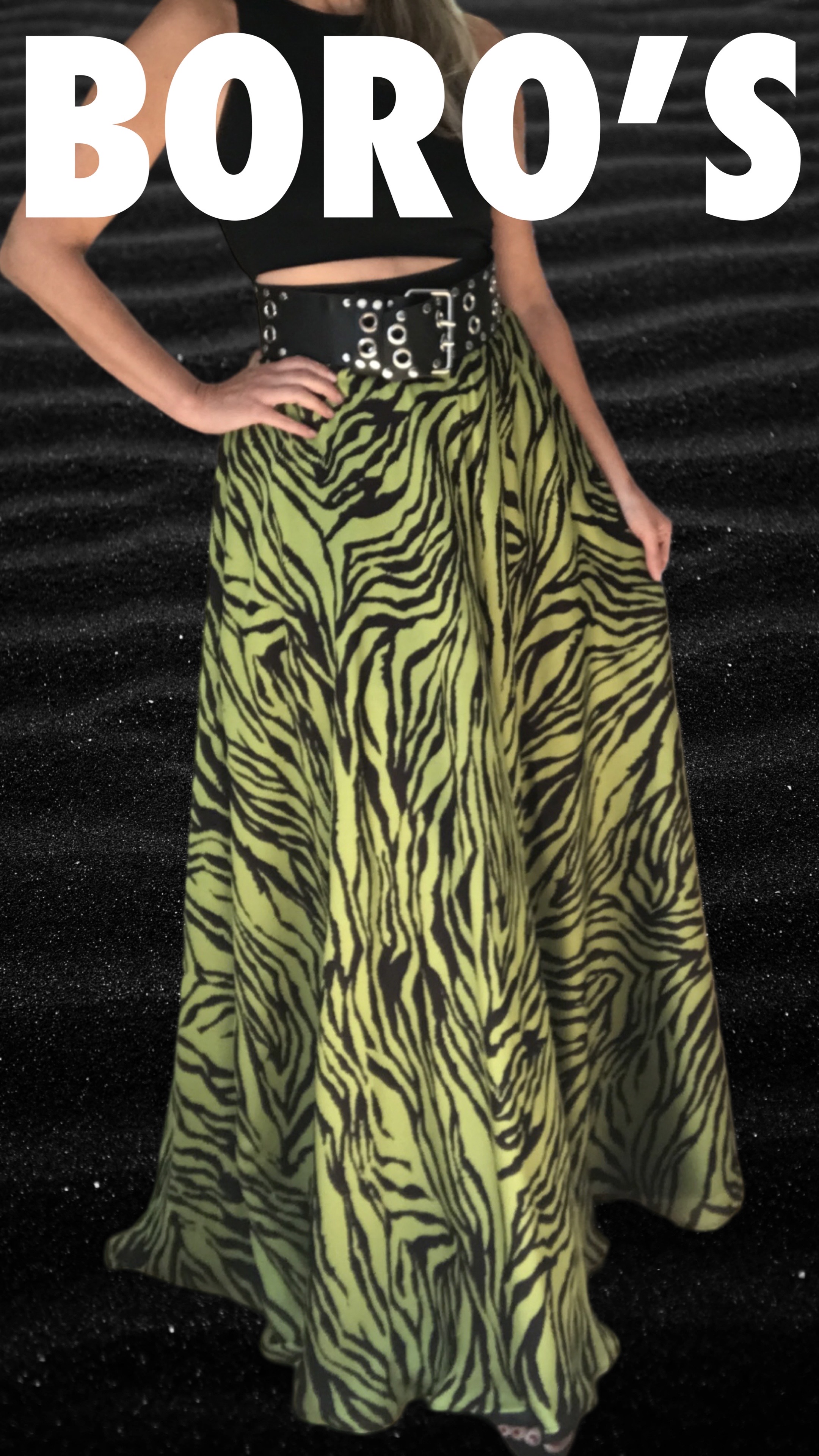 Dlouhá sukně - maxi sukně BOROS SK-L-GRB01